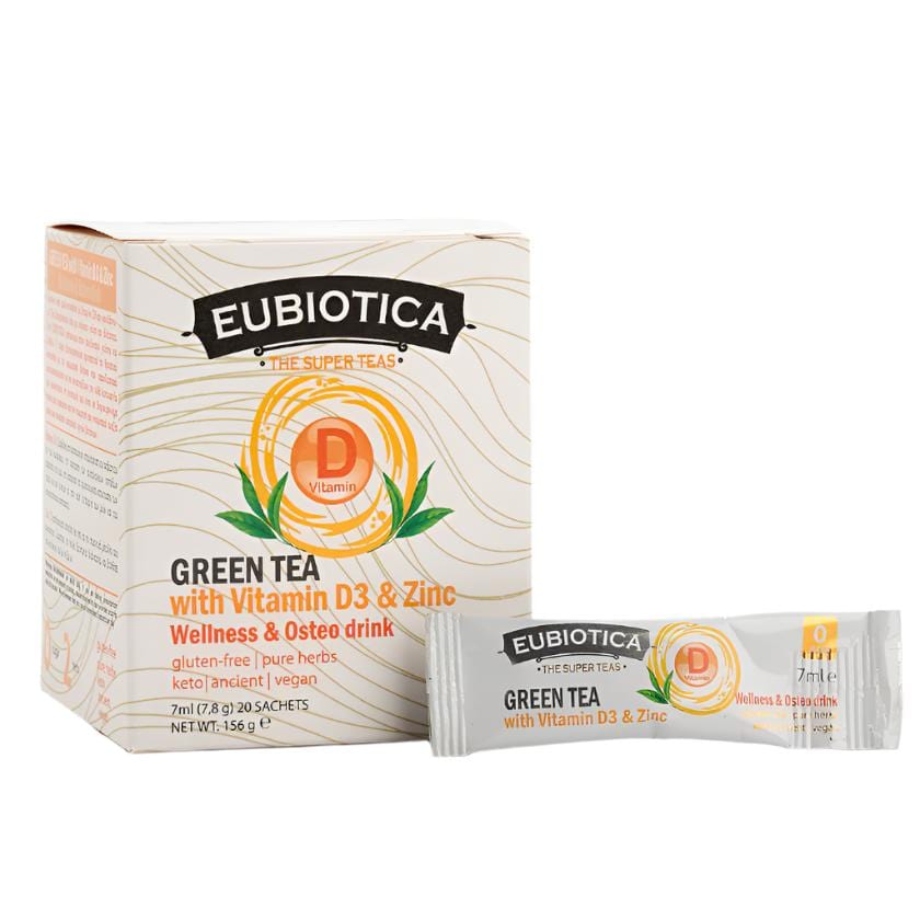 Eubiotica - Green Tea with D3 and Zinc 20sachets