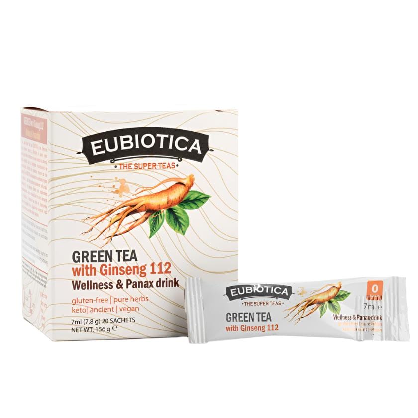 Eubiotica - Green Tea with Ginseng 112 20sachets