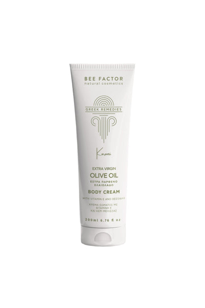 Bee Factor - Body Cream Greek Remedies with Organic Extra Virgin Olive Oil 200ml