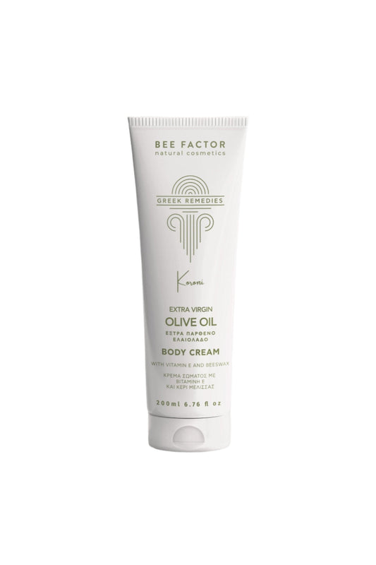 Bee Factor - Body Cream Greek Remedies with Organic Extra Virgin Olive Oil 200ml