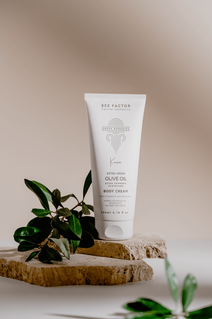 Bee Factor - Body Cream Greek Remedies with Organic Extra Virgin Olive Oil 200ml