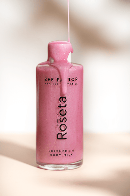 Bee Factor - Shimmering Body Milk Glow Up Roseta 100ml