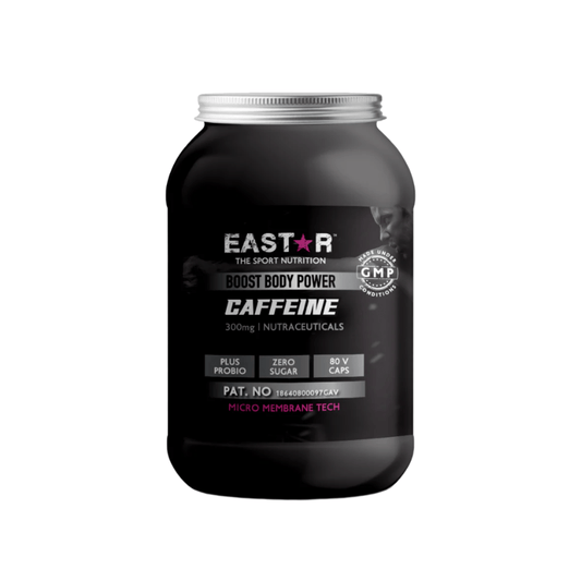 EASTAR - Caffeine 300mg 80 Capsules