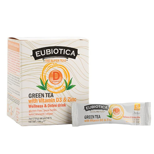 Eubiotica - Green Tea with D3 and Zinc 20sachets