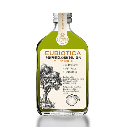 Eubiotica - Polyphenolic Olive Oil 100% with Apricot Oil 280ml