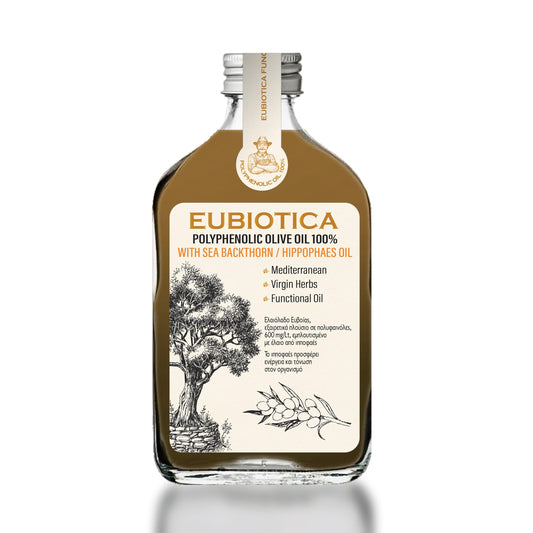 Eubiotica - Polyphenolic Olive Oil 100% with Hippophaes Oil 280ml