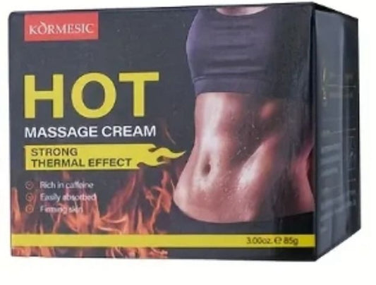 Combo Com 3 Unidades do Creme de Massagem Quente KÖRMESIC