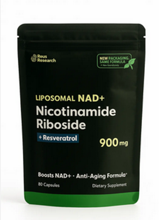 NAD Resveratrol - Combate ao Envelhecimento com Tecnologia Lipossomal
