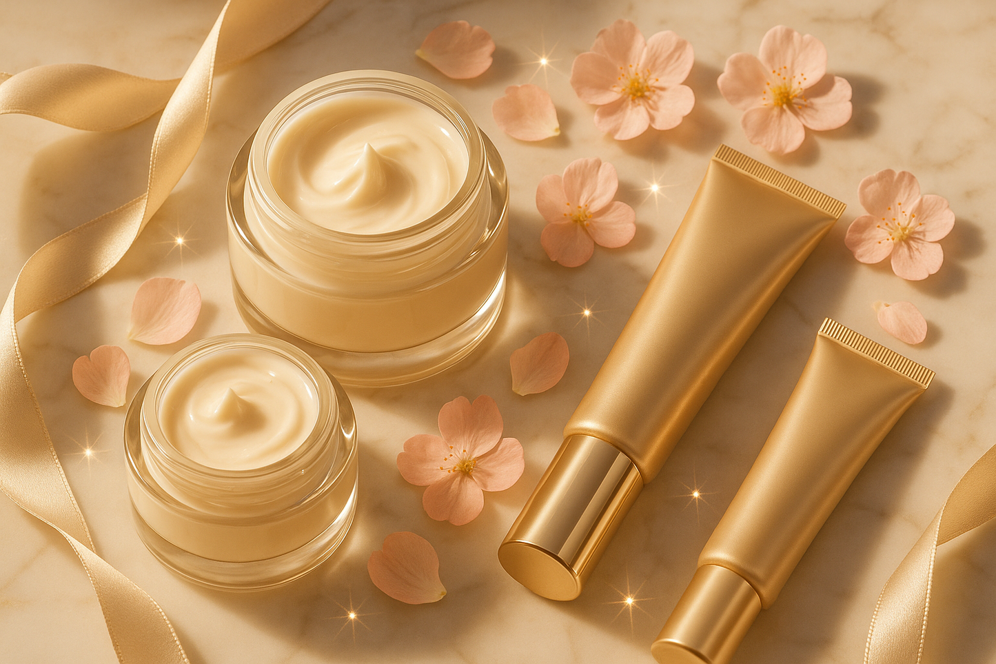 gere uma imagem cativante e que se enquadre na pagina desse produto essa imagem deve gera gatilho de compra imediata esse produto e sobre cosmetico  cremes