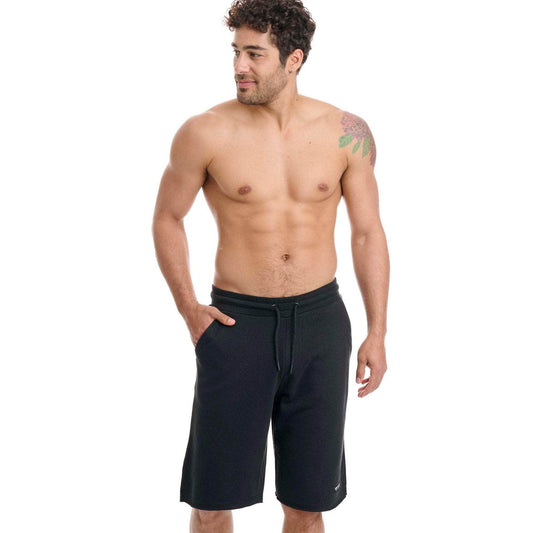 Walk - Cotton Long Shorts Black